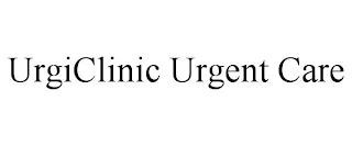 URGICLINIC URGENT CARE