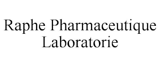 RAPHE PHARMACEUTIQUE LABORATORIE