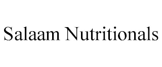 SALAAM NUTRITIONALS