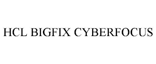 HCL BIGFIX CYBERFOCUS