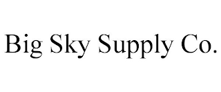 BIG SKY SUPPLY CO.