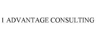 1 ADVANTAGE CONSULTING