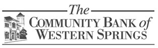 THE COMMUNITY BANK OF WESTERN SPRINGS