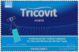 STEP 3 PROFESSIONAL HAIR FOLLICLE TREATMENT FOR MEN AND WOMAN AND ALL HAIR TYPES PHARCOMED