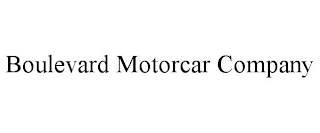 BOULEVARD MOTORCAR COMPANY