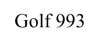 GOLF 993