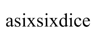 ASIXSIXDICE