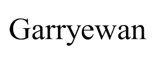 GARRYEWAN