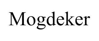 MOGDEKER