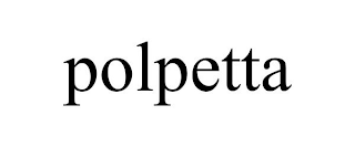 POLPETTA