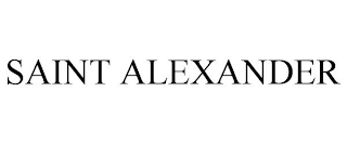 SAINT ALEXANDER