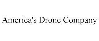 AMERICA'S DRONE COMPANY