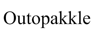 OUTOPAKKLE