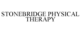 STONEBRIDGE PHYSICAL THERAPY