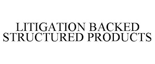 LITIGATION BACKED STRUCTURED PRODUCTS