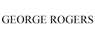 GEORGE ROGERS