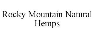 ROCKY MOUNTAIN NATURAL HEMPS