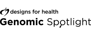 DH DESIGNS FOR HEALTH GENOMIC SPOTLIGHT