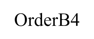 ORDERB4