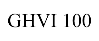 GHVI 100