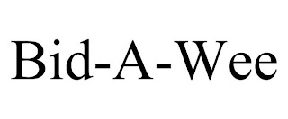 BID-A-WEE