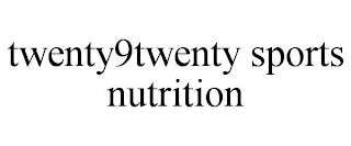 TWENTY9TWENTY SPORTS NUTRITION