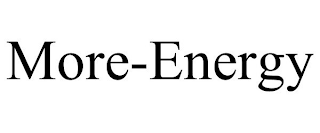 MORE-ENERGY