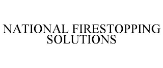 NATIONAL FIRESTOPPING SOLUTIONS