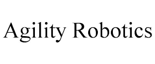 AGILITY ROBOTICS