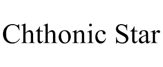 CHTHONIC STAR