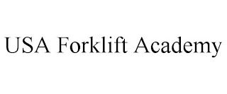 USA FORKLIFT ACADEMY