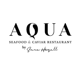 AQUA SEAFOOD & RESTAURANT BY SHAUN HERGATT