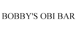 BOBBY'S OBI BAR