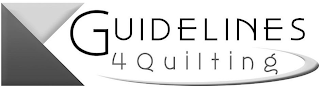 GUIDELINES 4 QUILTING