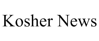 KOSHER NEWS