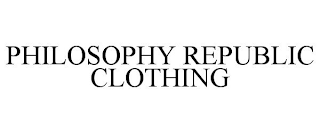 PHILOSOPHY REPUBLIC CLOTHING