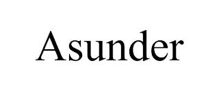 ASUNDER