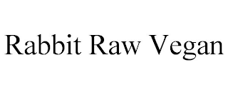 RABBIT RAW VEGAN