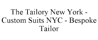 THE TAILORY NEW YORK - CUSTOM SUITS NYC - BESPOKE TAILOR