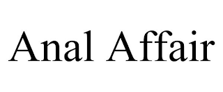 ANAL AFFAIR