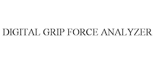 DIGITAL GRIP FORCE ANALYZER