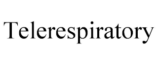 TELERESPIRATORY