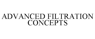 ADVANCED FILTRATION CONCEPTS