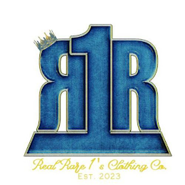 R REAL RARE 1S CLOTHING CO. EST 2023