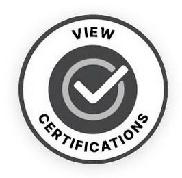 VIEW CERTIFICATIONS