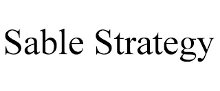 SABLE STRATEGY