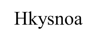 HKYSNOA