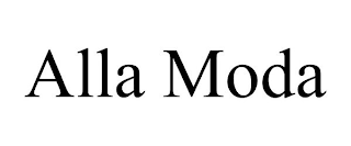 ALLA MODA