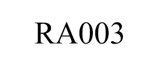 RA003