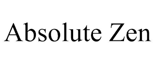 ABSOLUTE ZEN